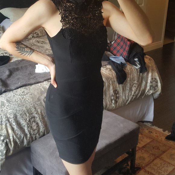 Black Le Chateau Cocktail Dress - Picture 3 of 3